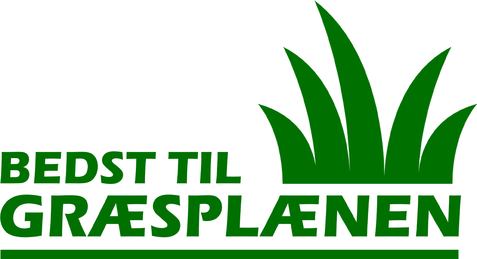 Bedst til Græsplænen logo