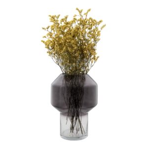 Matera Vase - smoked glas
