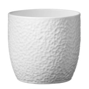 Soendgen Keramik - Boston skjuler Ø16-Ø27 cm - Mat hvid - Ø16 H15 cm