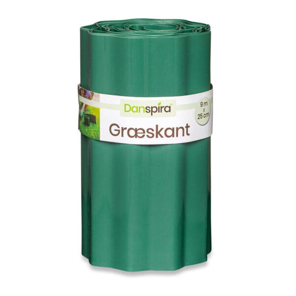 Danspira græskant / bedafgrænser 9 meter H:25 cm 25 cm x 9 meter