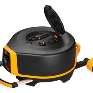 Fiskars - Slangeboks Automatisk XL 1025933 - med hjul