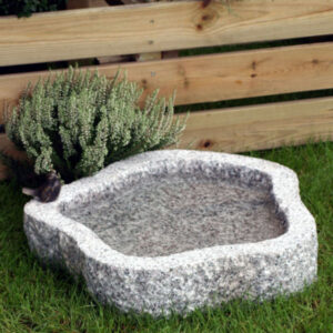 Fuglebad naturform, Ø50 cm