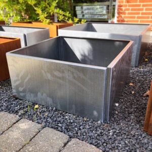 FREJA Højbed galvaniseret - kvadratisk 40x40 cm