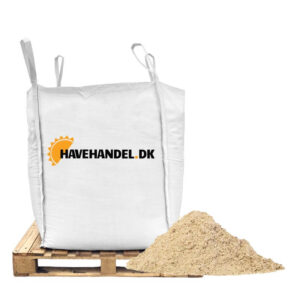 Sandkassesand 0-4 mm. 1500 kg (1000 liter)