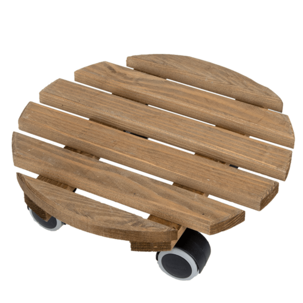 Esschert Design - Planterullevogn Natural Ø29 cm, indendørs