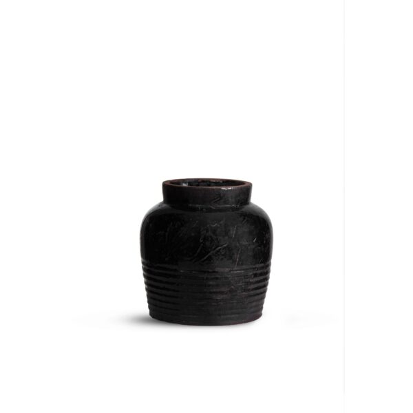 ByLiving - Black Jar Small Ø18,5 x H19 cm