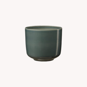 Soendgen Keramik - Bari Urtepotteskjuler, Green-blue 5 størrelser - H17 x Ø19 cm