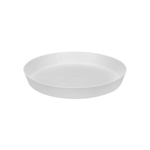 Elho - Underskål Loft Urban White Ø21-48 cm - Genbrugsplast - Ø21 cm
