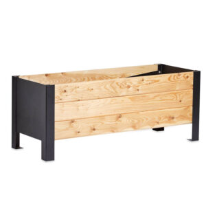 Plantekasse i lærketræ 40 x 100 x 40 cm