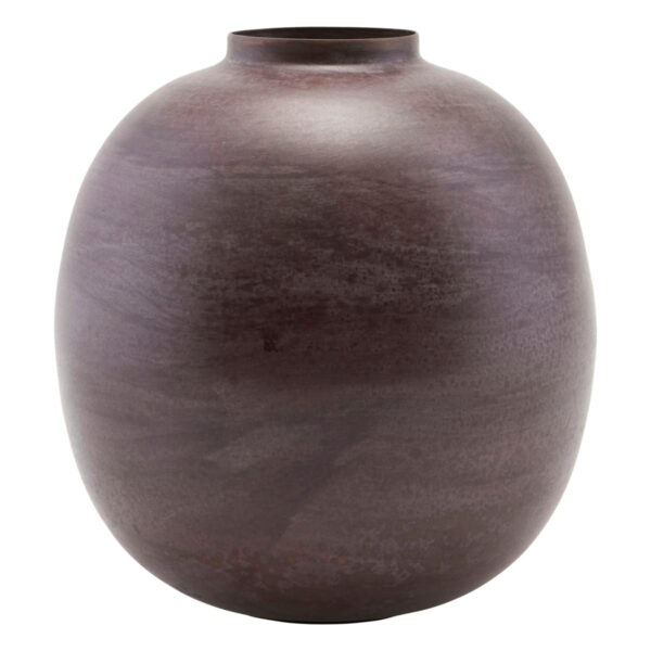 House Doctor - Vase, Etnik, Rød/Lilla H14 x Ø13